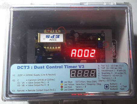 DCT3 Dust Collector  Controller (Pulse Valve Type)